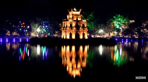 La nuit à Hanoi